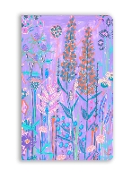 Lucy Innes Williams: Purple Garden House (Soft Touch Journal)