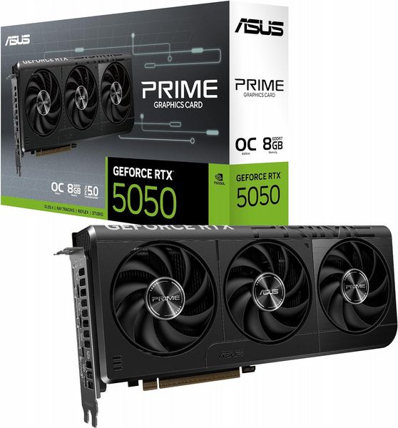 ASUS Prime GeForce RTX 5050 OC Edition 8GB GDDR6